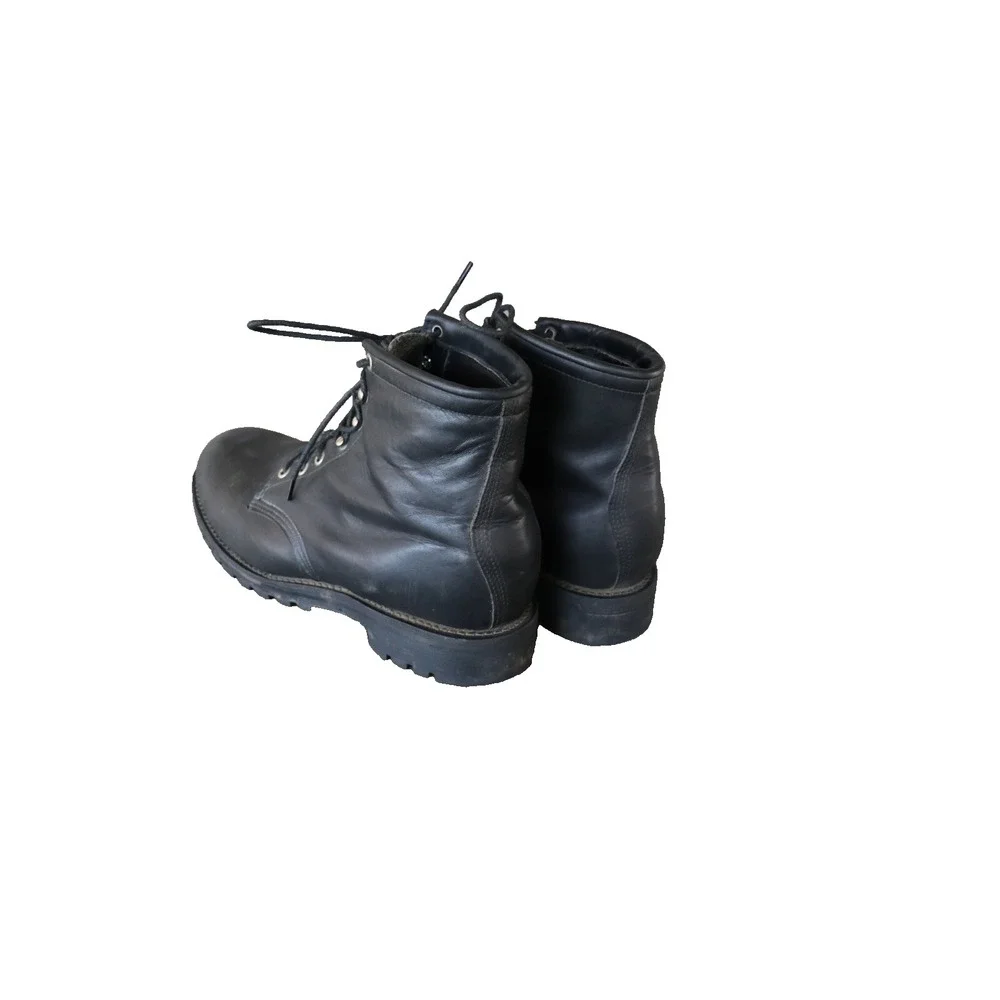 Indian Motorcycle Boots Mens Size 10 W Black Leather - Picture 4 of 13